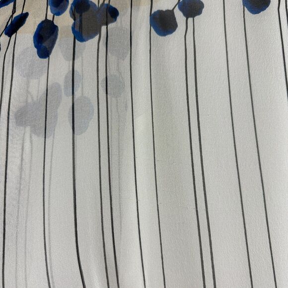 Diane von Furstenberg DVF Robyn Silk Batwing Short Sleeve Blouse Top Women's P - Picture 3 of 11